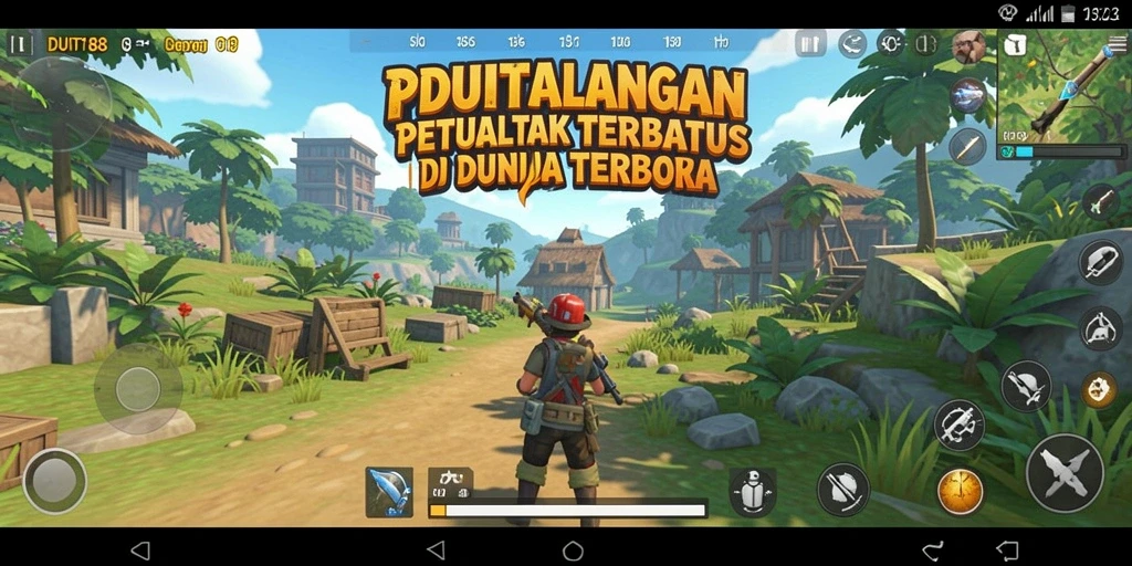 Tampilan menarik dari gameplay Open World DUIT188.