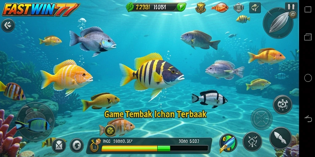 Gameplay seru menembak ikan di FASTWIN77.