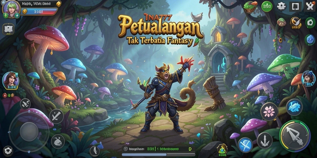 Tampilan gameplay yang menegangkan dan mendebarkan di dunia petualangan.