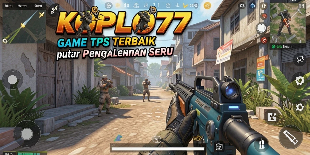 Screenshot menunjukkan aksi tembak-menembak yang intens dalam game TPS.
