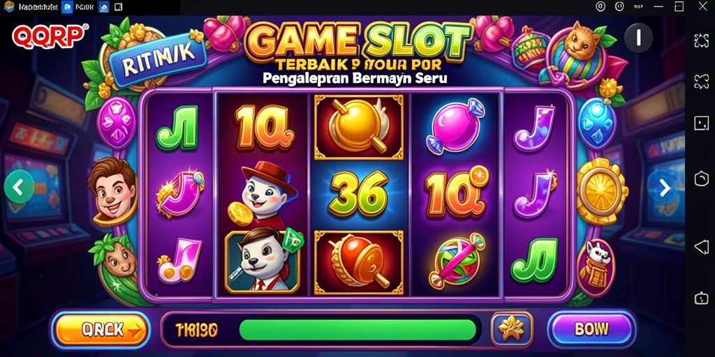 Tampilan gameplay QQRP yang seru dan menegangkan.