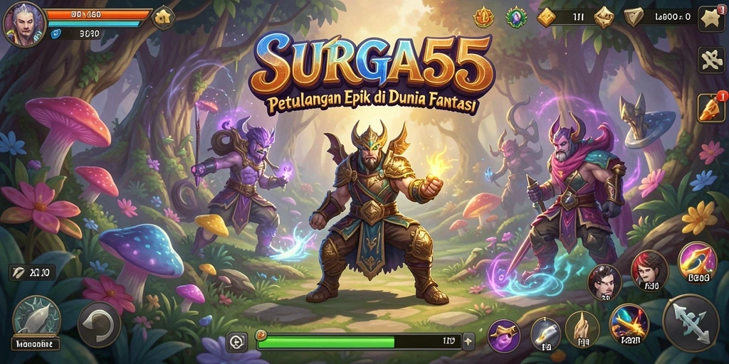 Gameplay seru di dunia RPG yang penuh petualangan.