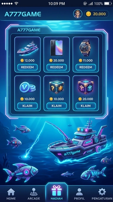 Screenshot daftar aplikasi terbaru di a777game.